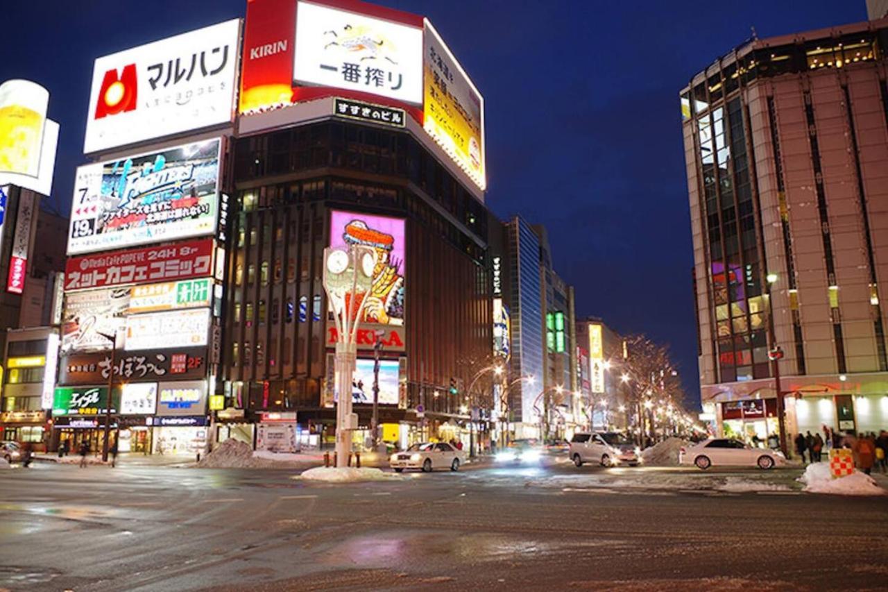 Апартаменты Kiyaza Station Sapporo 2 Экстерьер фото